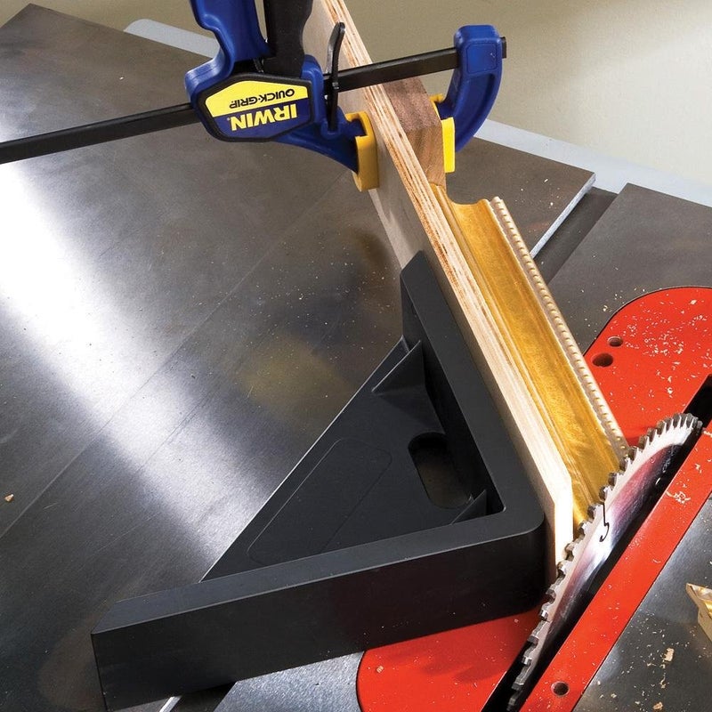 Rockler 45 Degree Miter Sled for Table Saw - Miter Saw Sled Ensures Durability & Low-Friction Sliding - Table Saw Accessories Fits Standard 3/8" x 3/4" Miter Slot â€“ Fence Accessories - Image 4